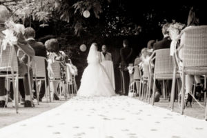 Une cérémonie de mariage en grande pompe comme dans les films